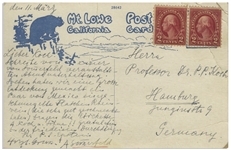 Drs. Arnold Sommerfeld and Paul Epstein Write a Jovial Postcard to Fellow Dr. Peter Paul Koch